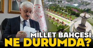 BOLU'NUN MİLLET BAHÇESİ NE ZAMAN BİTECEK? İŞTE CEVABI...