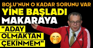 BOLU’NUN O KADAR SORUNU VAR… YİNE BAŞLADI MAKARAYA