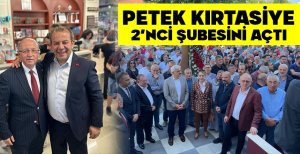 BOLU'NUN PETEK KIRTASİYESİ 2'NCİ ŞUBESİNİ AÇTI