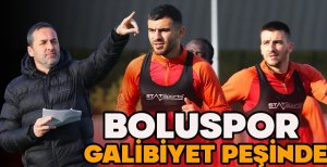 BOLUSPOR GALİBİYET PEŞİNDE