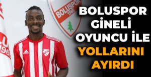 BOLUSPOR GİNELİ OYUNCU İLE YOLLARINI AYIRDI