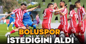 BOLUSPOR İSTEDİĞİNİ ALDI