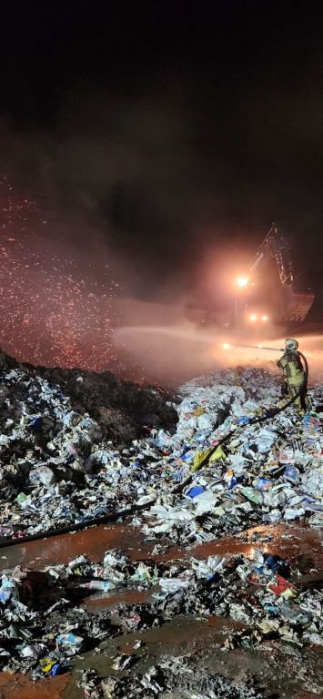 BOLU İTFAİYESİNDEN ANKARA'DAKİ YANGINA DESTEK