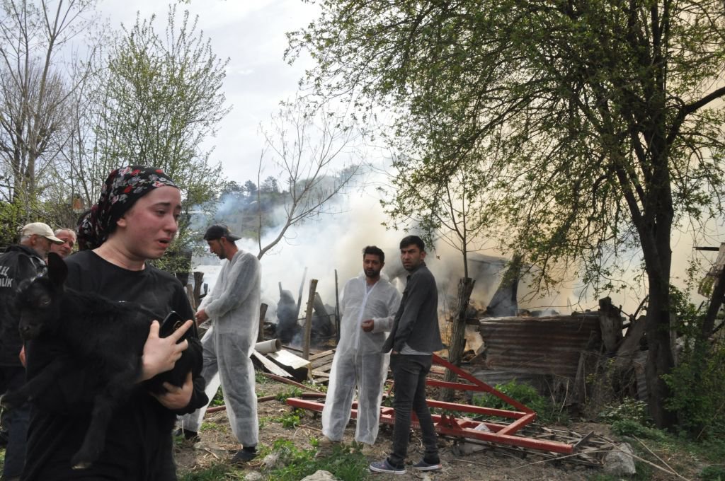 BOLU'DA BÜYÜK YANGIN...