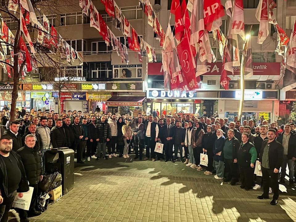 BOLU'DA MHP'DEN 750 KİŞİLİK ÇALIŞMA