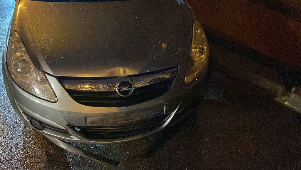 BOLU'DA TERS YÖNE GİRDİ... OLANLAR OLDU... 2 YARALI...