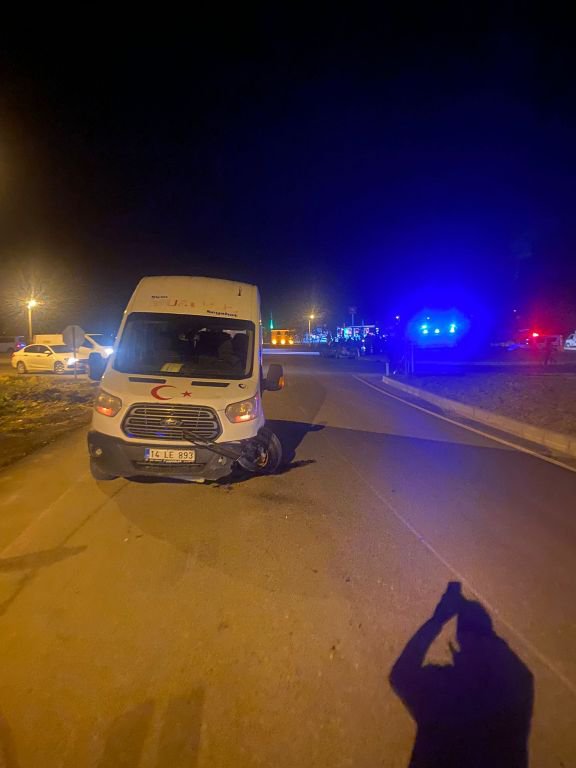 MUDURNU'DA FECİ KAZA: 1 YARALI