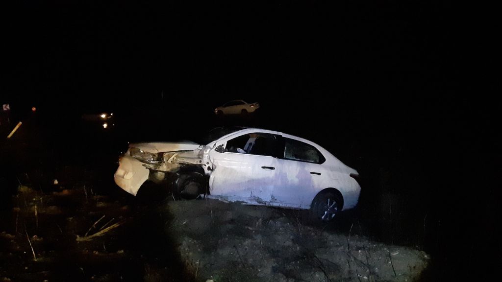 OTOMOBİL CİPLE ÇARPIŞTI: 1’İ BEBEK 5 YARALI