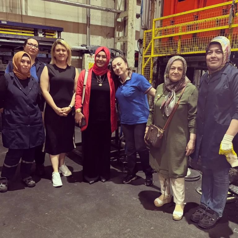 TİŞAD KADIN KOLLARI BAŞKANI KADER TUT İŞLER’DEN SEM- MAK’A ZİYARET