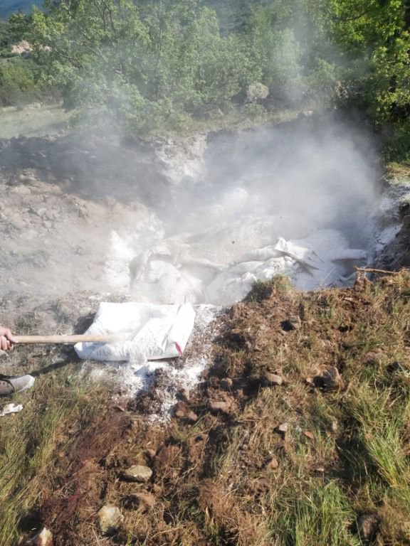YILDIRIM DÜŞEN AHIRDA 7 İNEK TELEF OLDU