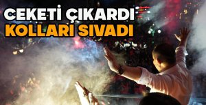 CEKETİ ÇIKARDI... KOLLARI SIVADI