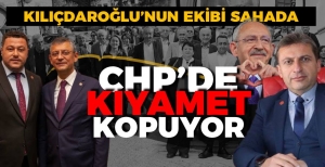 CHP BOLU ÖRGÜTÜNDE KILIÇLAR ÇEKİLDİ