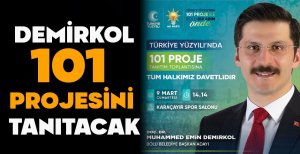 DEMİRKOL 101 PROJESİNİ TANITACAK