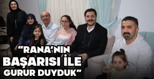 DEMİRKOL “RANA’NIN BAŞARISI İLE GURUR DUYDUK”