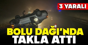 FECİ KAZADA 3 KİŞİ YARALANDI...