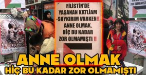 FİLİSTİN ANNELERİNE BOLU'DAN UZANAN EL... ANNE OLMAK HİÇ BU KADAR ZOR OLMAMIŞTI