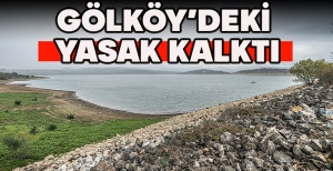 GÖLKÖY’DEKİ YASAK KALKTI