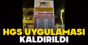 HGS UYGULAMASI KALDIRILDI