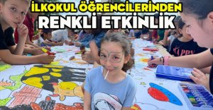 ÖĞRENCİLERDEN RENKLİ ETKİNLİK