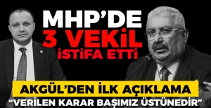 İSTİFA SONRASI İLK AÇIKLAMA...