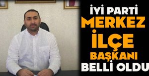 İYİ PARTİ BOLU MERKEZ İLÇE BAŞKANI BELLİ OLDU