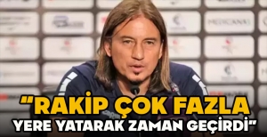 KAHRAMAN: “RAKİP ÇOK FAZLA YERE YATARAK ZAMAN GEÇİRDİ”