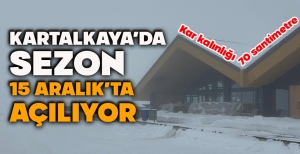 KARTALKAYA’DA SEZON 15 ARALIK’TA AÇILIYOR