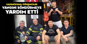 KAZAKİSTANLI GENÇLERDEN ÖRNEK DAVRANIŞ...