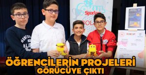 ÖĞRENCİLERİN PROJELERİ GÖRÜCÜYE ÇIKTI