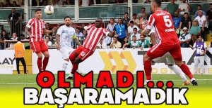 OLMADI... BAŞARAMADIK... UMUTLAR SENEYE KALDI