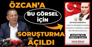 ÖZCAN'A BU GÖRSEL İÇİN SORUŞTURMA AÇILDI