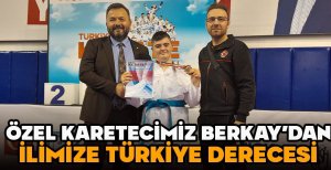 ÖZEL KARETECİMİZ BERKAY'DAN BOLU'YA TÜRKİYE DERECESİ
