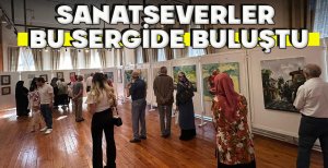 SANATSEVERLER BU SERGİDE BULUŞTU
