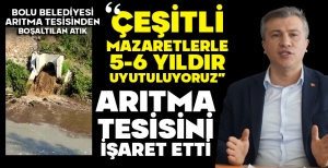 SUAT GÜNER, ARITMA TESİSİNİ İŞARET ETTİ... "ÇEŞİTLİ MAZARETLERLE 5-6 YILDIR UYUTULUYORUZ"