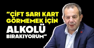 TANJU ÖZCAN: “ÇİFT SARI KART GÖRMEMEK İÇİN ALKOLÜ BIRAKIYORUM”
