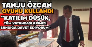 TANJU ÖZCAN OYUNU KULLANDI "TÜM VATANDAŞLARIMIZI SANDIĞA DAVET EDİYORUM"