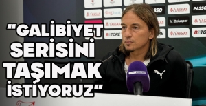 UFUK KAHRAMAN: “GALİBİYET SERİSİNİ TAŞIMAK İSTİYORUZ”