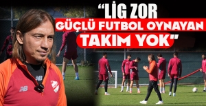 UFUK KAHRAMAN: “LİG ZOR, GÜÇLÜ FUTBOL OYNAYAN TAKIM YOK”