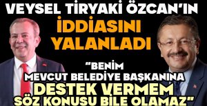 VEYSEL TİRYAKİ TANJU ÖZCAN'IN İDDİASINI YALANLADI