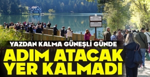 YAZDAN KALMA GÜNEŞLİ GÜNDE ADIM ATACAK YER KALMADI