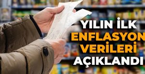 YILIN İLK ENFLASYON VERİLERİ AÇIKLANDI