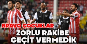 ZORLU RAKİBE GEÇİT VERMEDİK… BRAVO ÇOCUKLAR