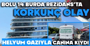 14 BURDA REZİDANS'TA KORKUNÇ OLAY: HELYUM GAZIYLA CANINA KIYDI