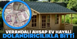 55 YAŞINDAKİ KADINI EV VAADİYLE DOLANDIRDILAR...