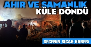 AHIR VE SAMANLIK ALEV ALEV YANDI....