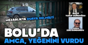 AMCA MEZARLIKTA YEĞENİNİ ÖLDÜRDÜ