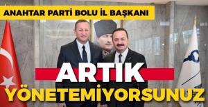 ANAHTAR PARTİ BOLU İL BAŞKANI AÇTI AĞZINI YUMDU GÖZÜNÜ...