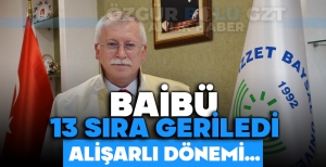 BAİBÜ 13 SIRA GERİLEDİ