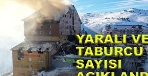 BAKANLIK YARALI VE TABURCU SAYISINI AÇIKLADI