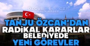 BOLU BELEDİYESİNDE YENİ GÖREVLENDİRMELER....